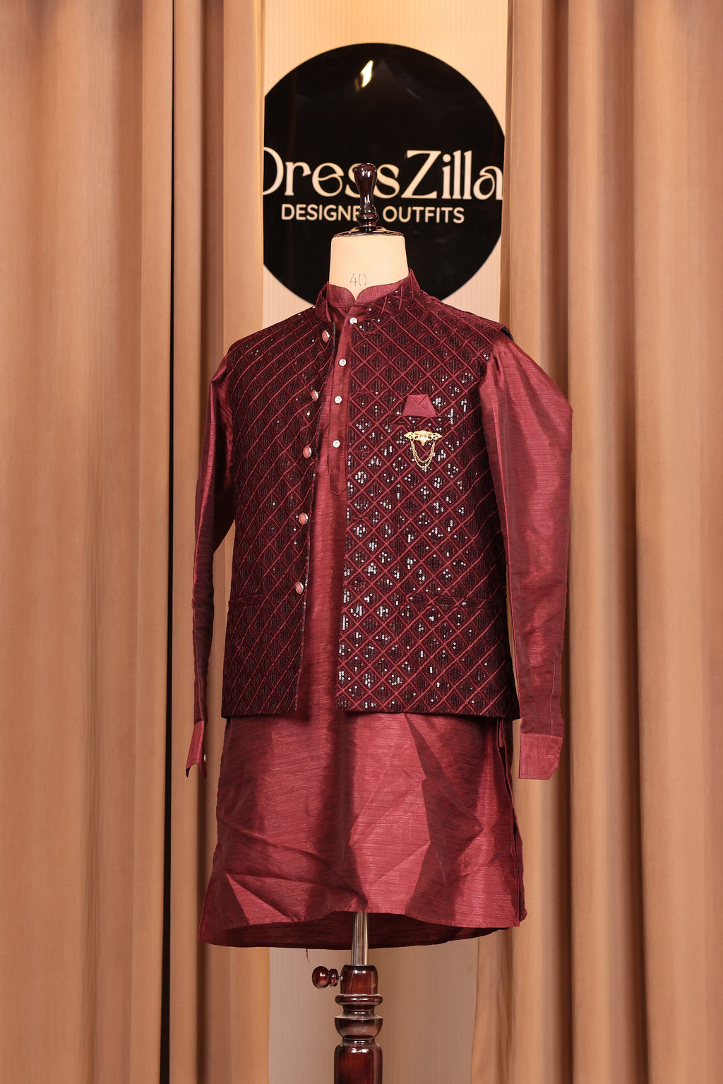 red velvet koti set