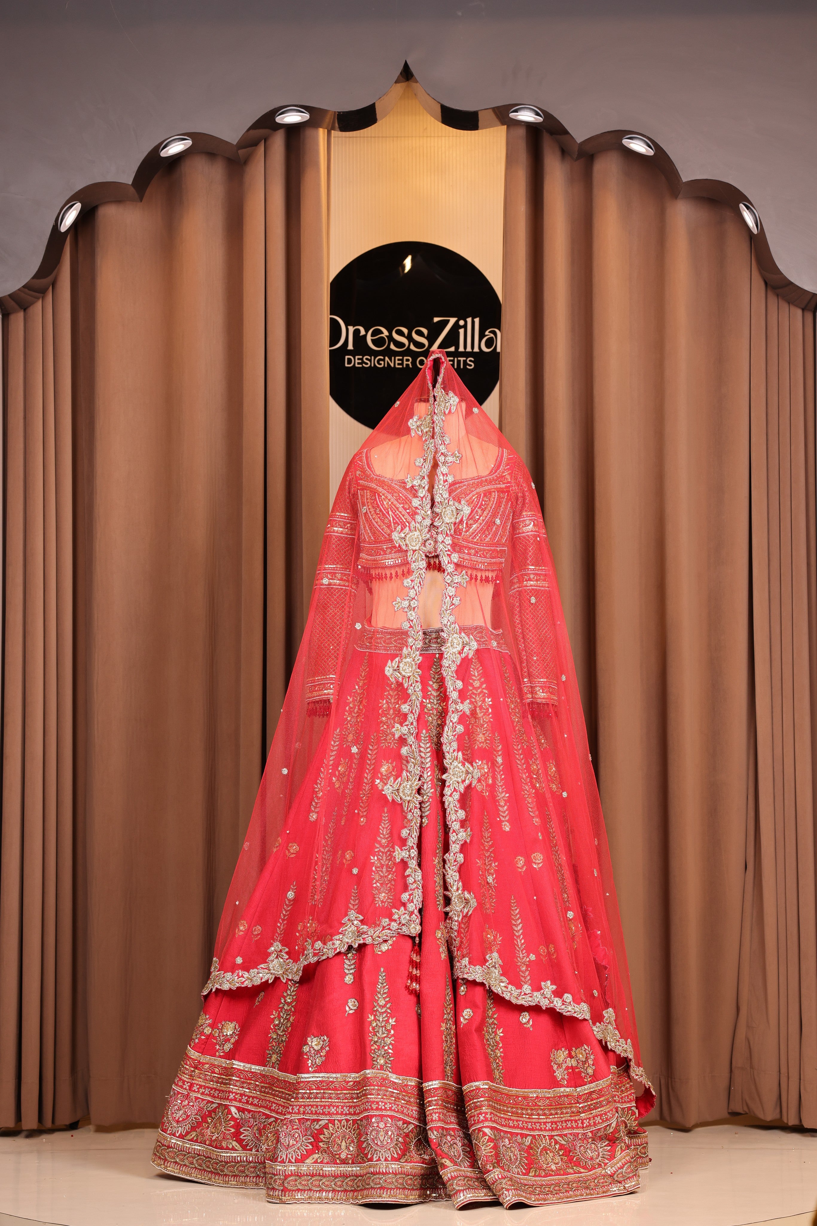 The Scarlet Empress Lehenga