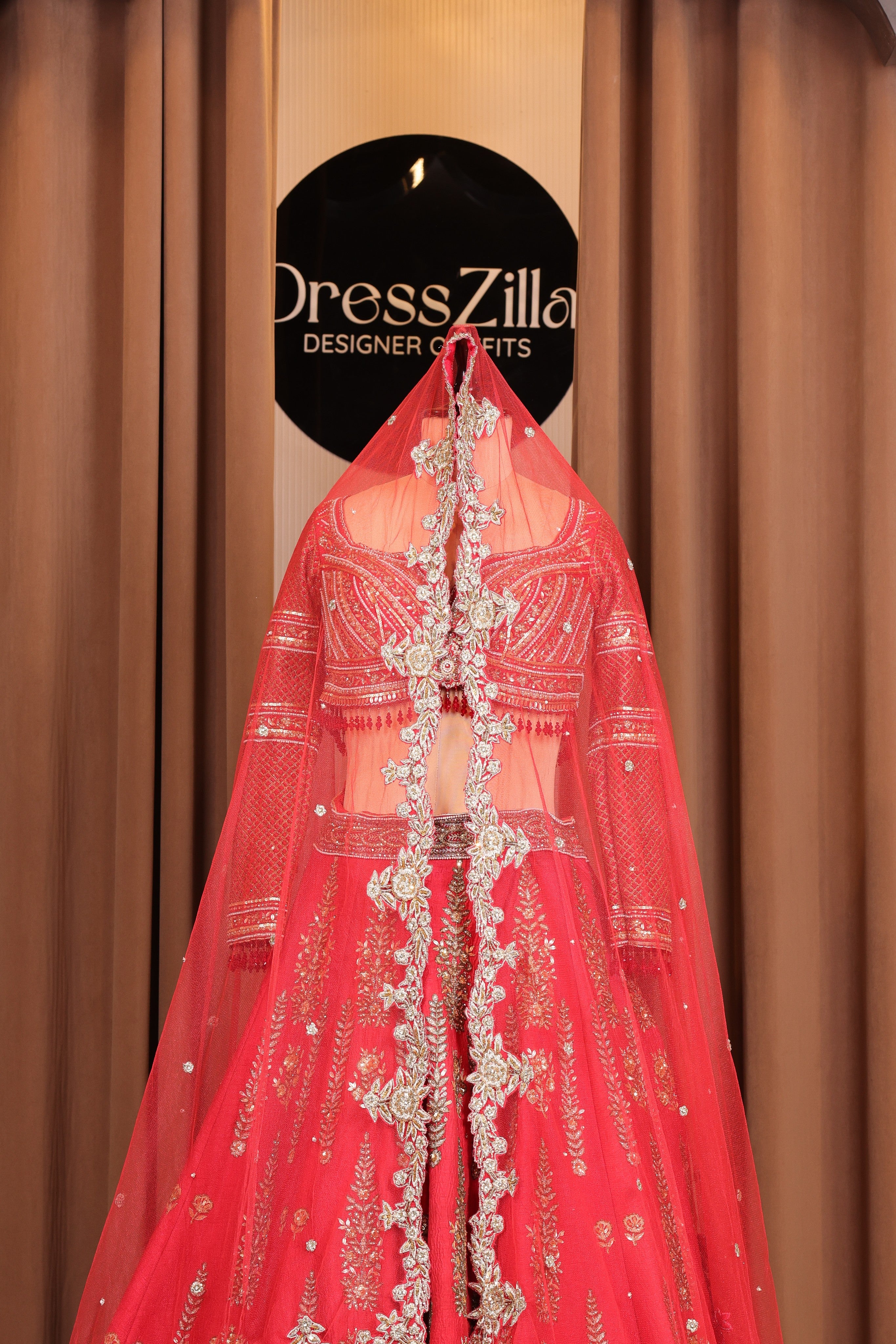 The Scarlet Empress Lehenga
