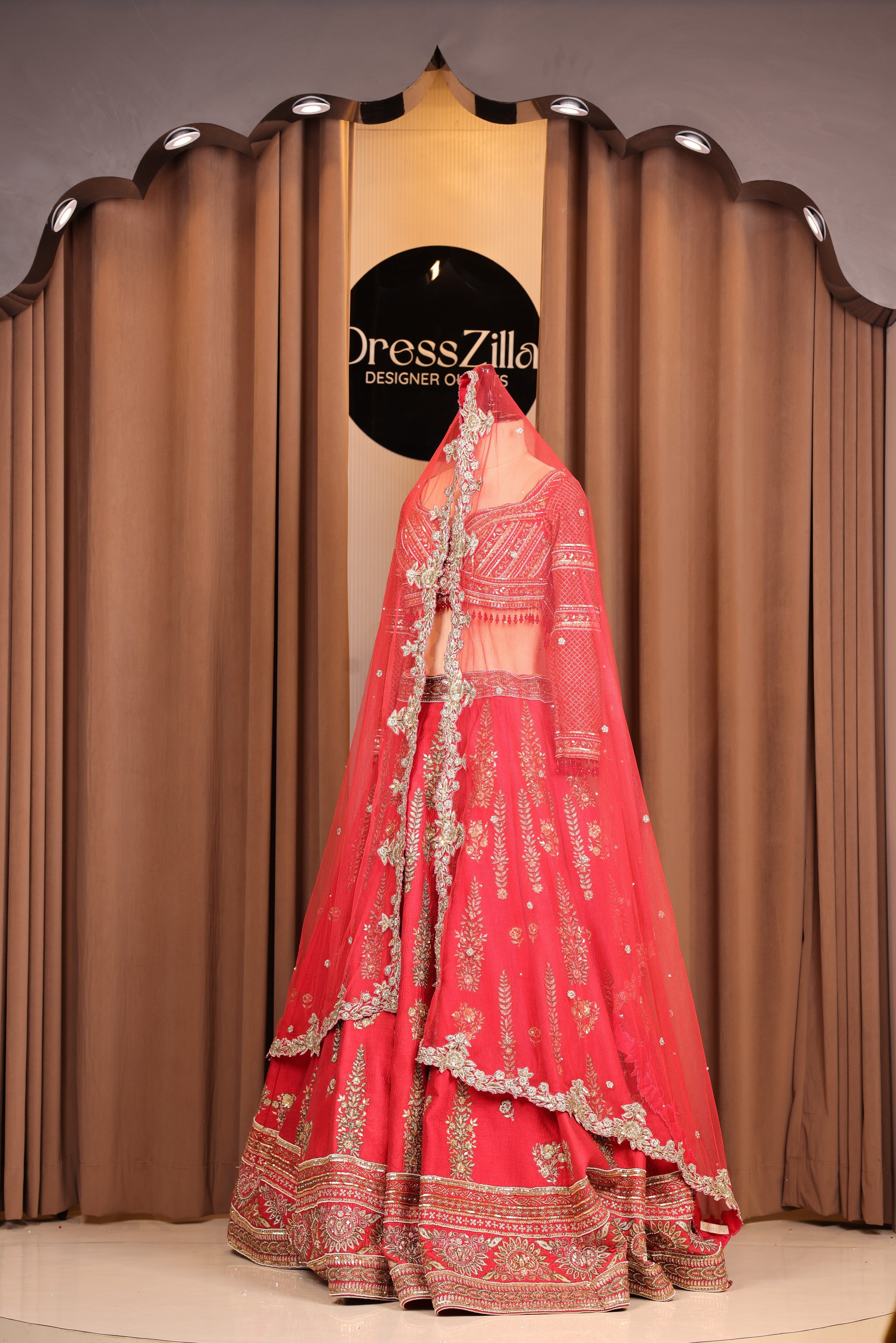 The Scarlet Empress Lehenga