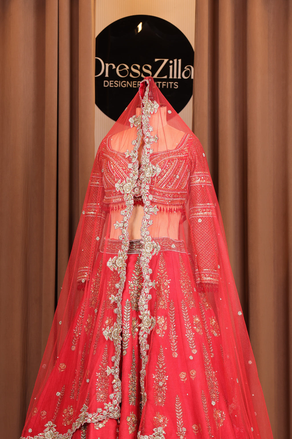 The Scarlet Empress Lehenga