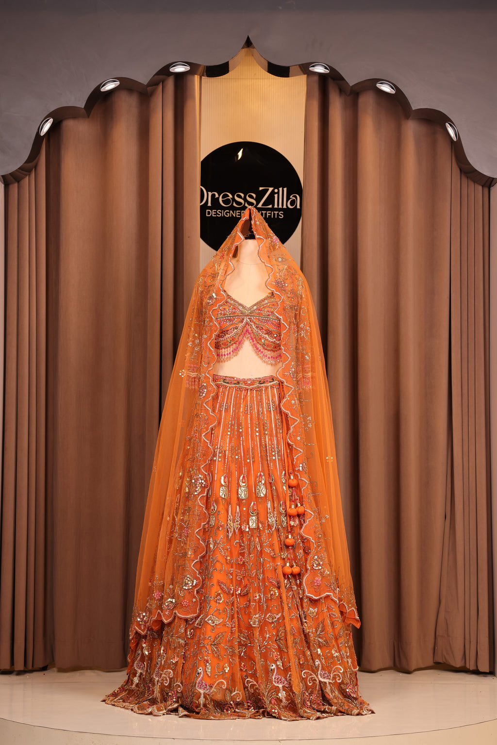 The Marigold Glow Lehenga