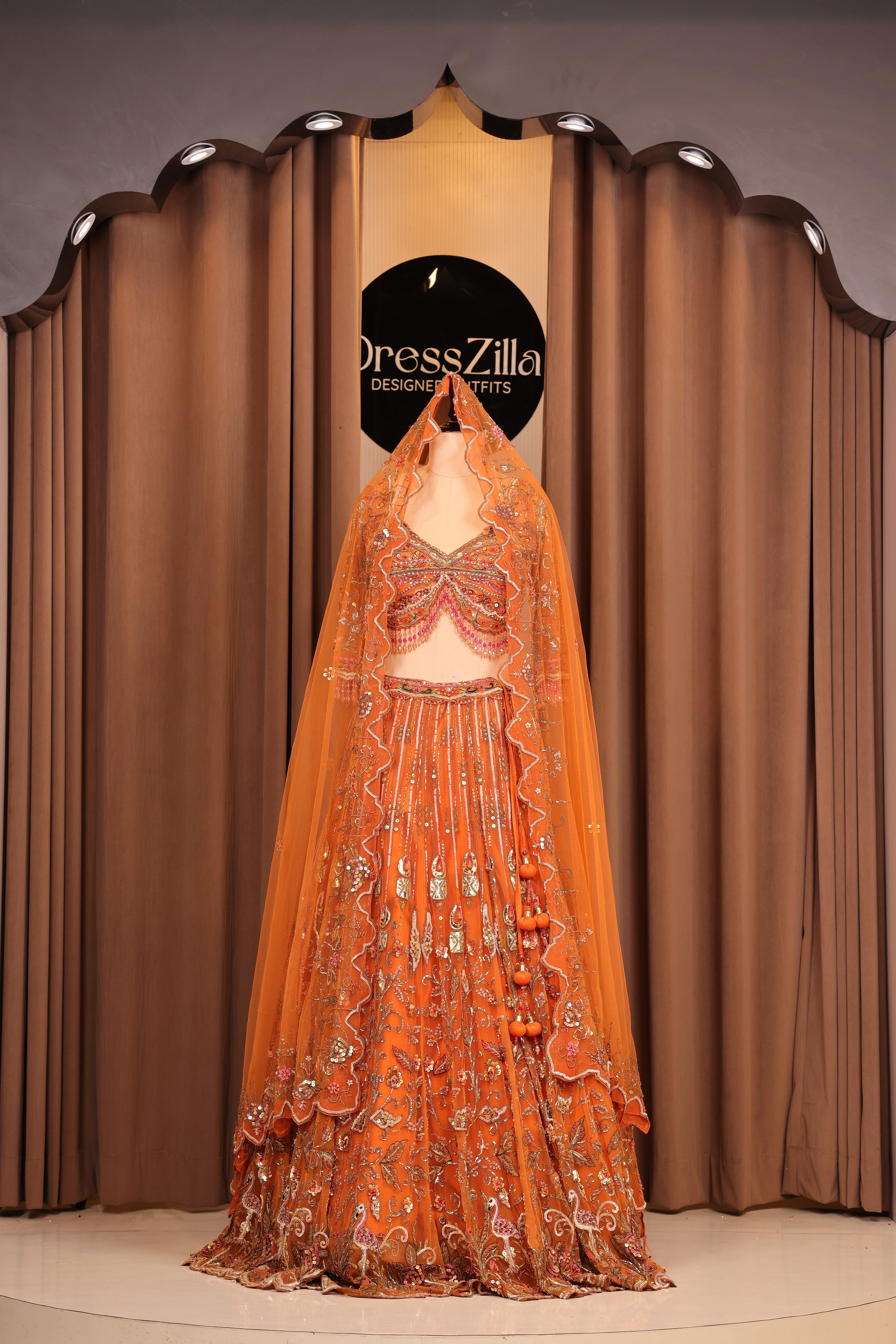 The Marigold Glow Lehenga