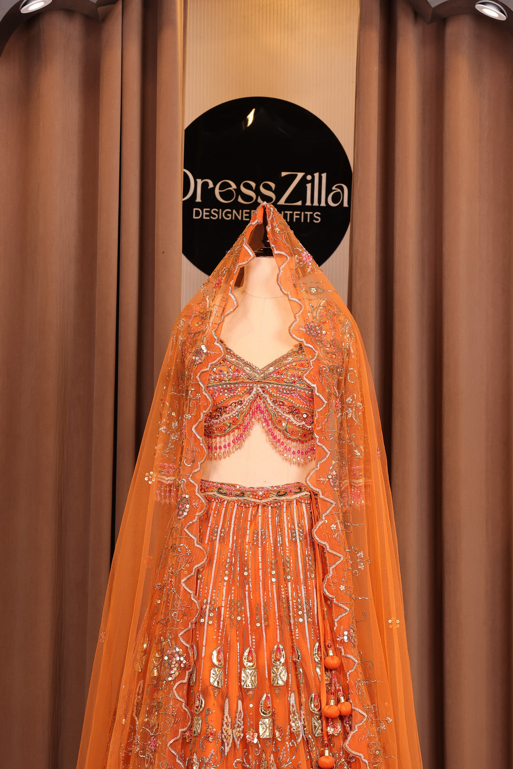The Marigold Glow Lehenga