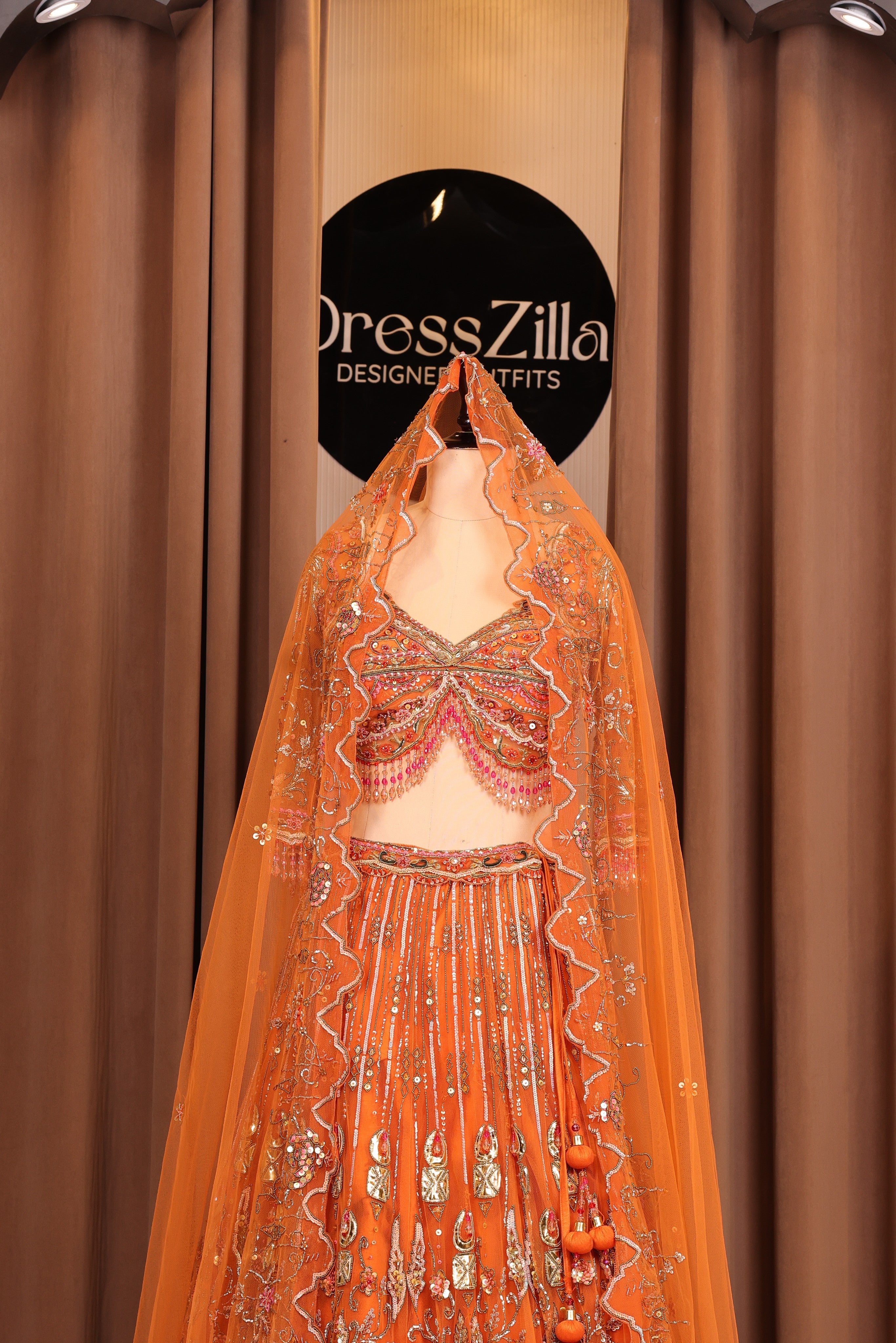 The Marigold Glow Lehenga
