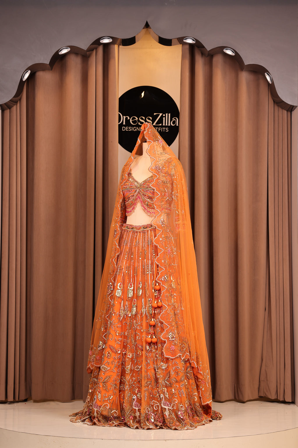 The Marigold Glow Lehenga