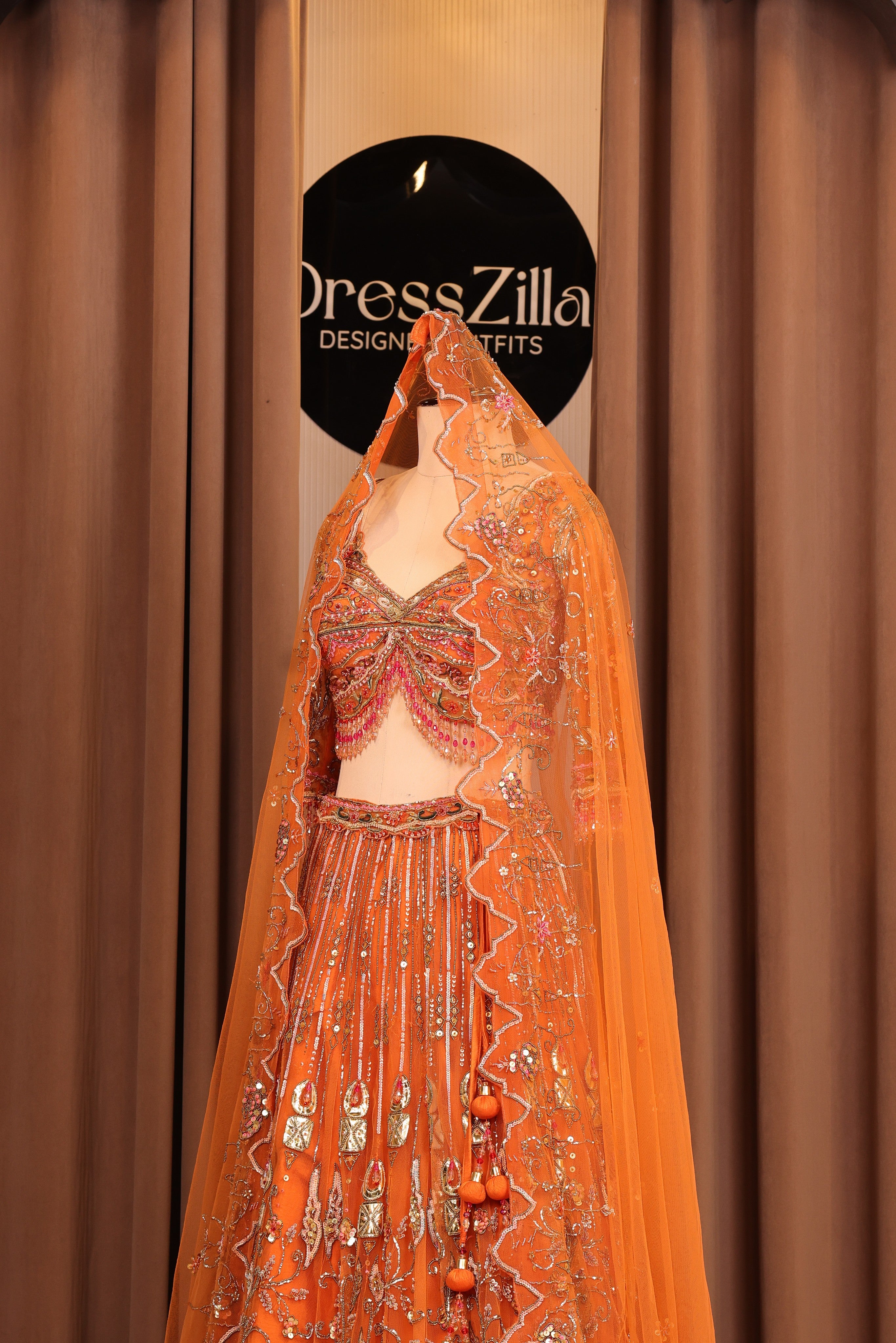The Marigold Glow Lehenga
