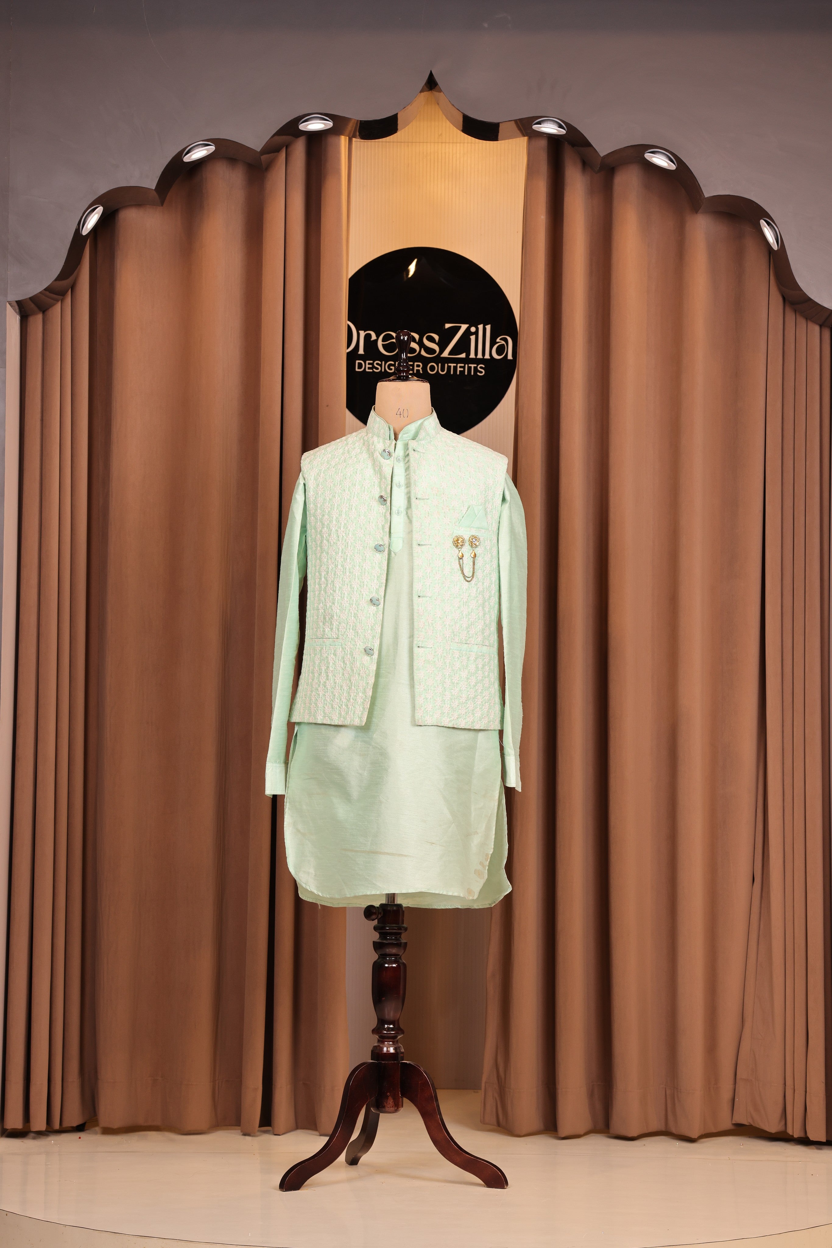 sea green koti set