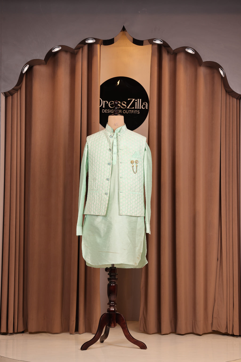 sea green koti set