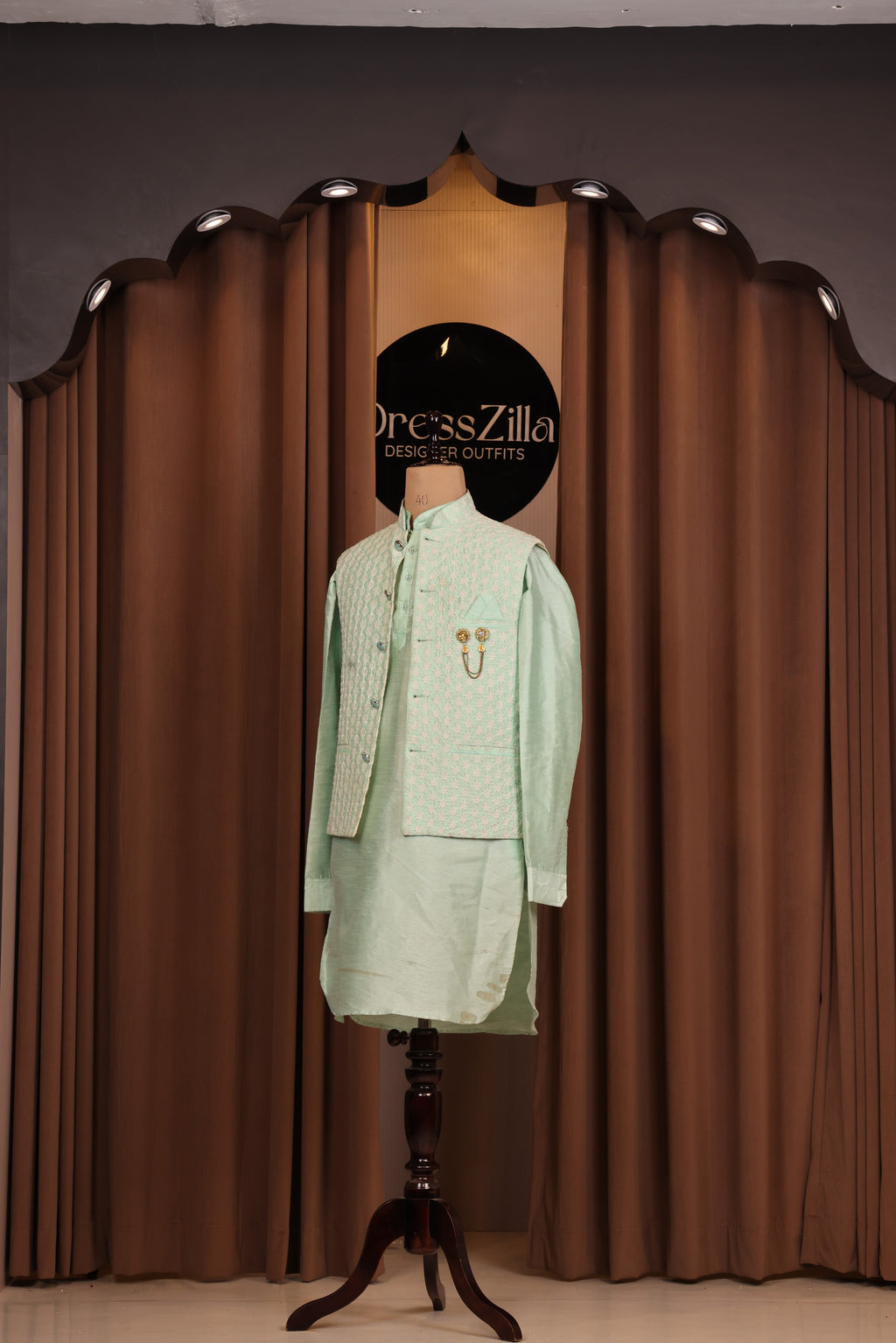 sea green koti set