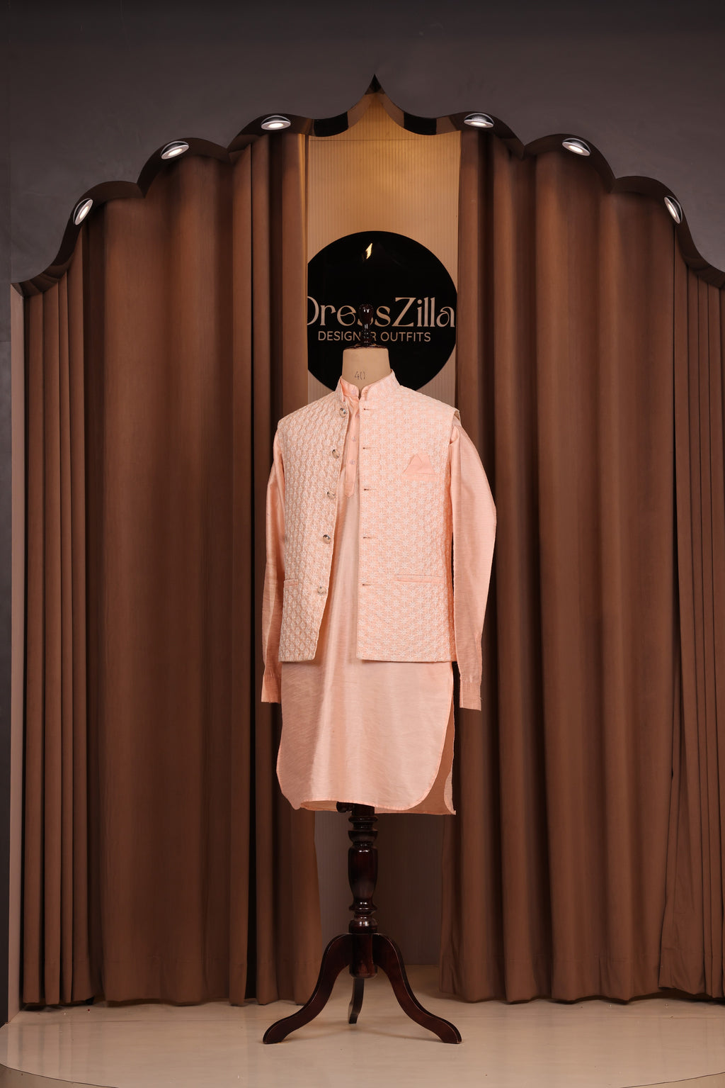 peach koti set