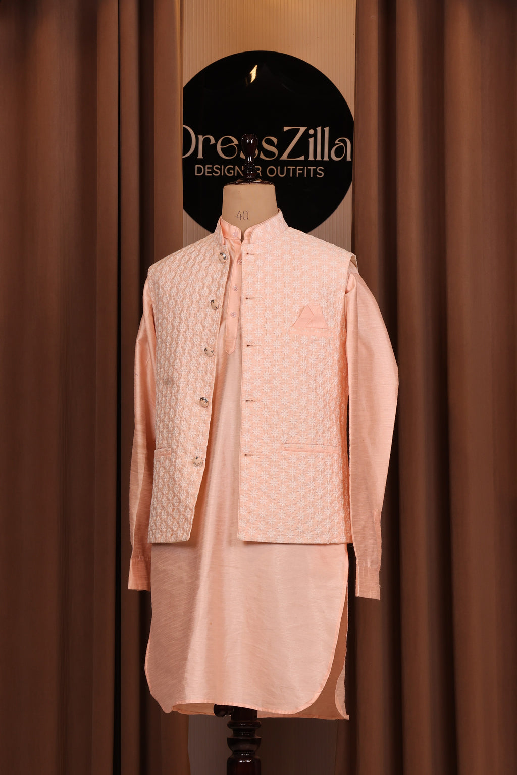 peach koti set