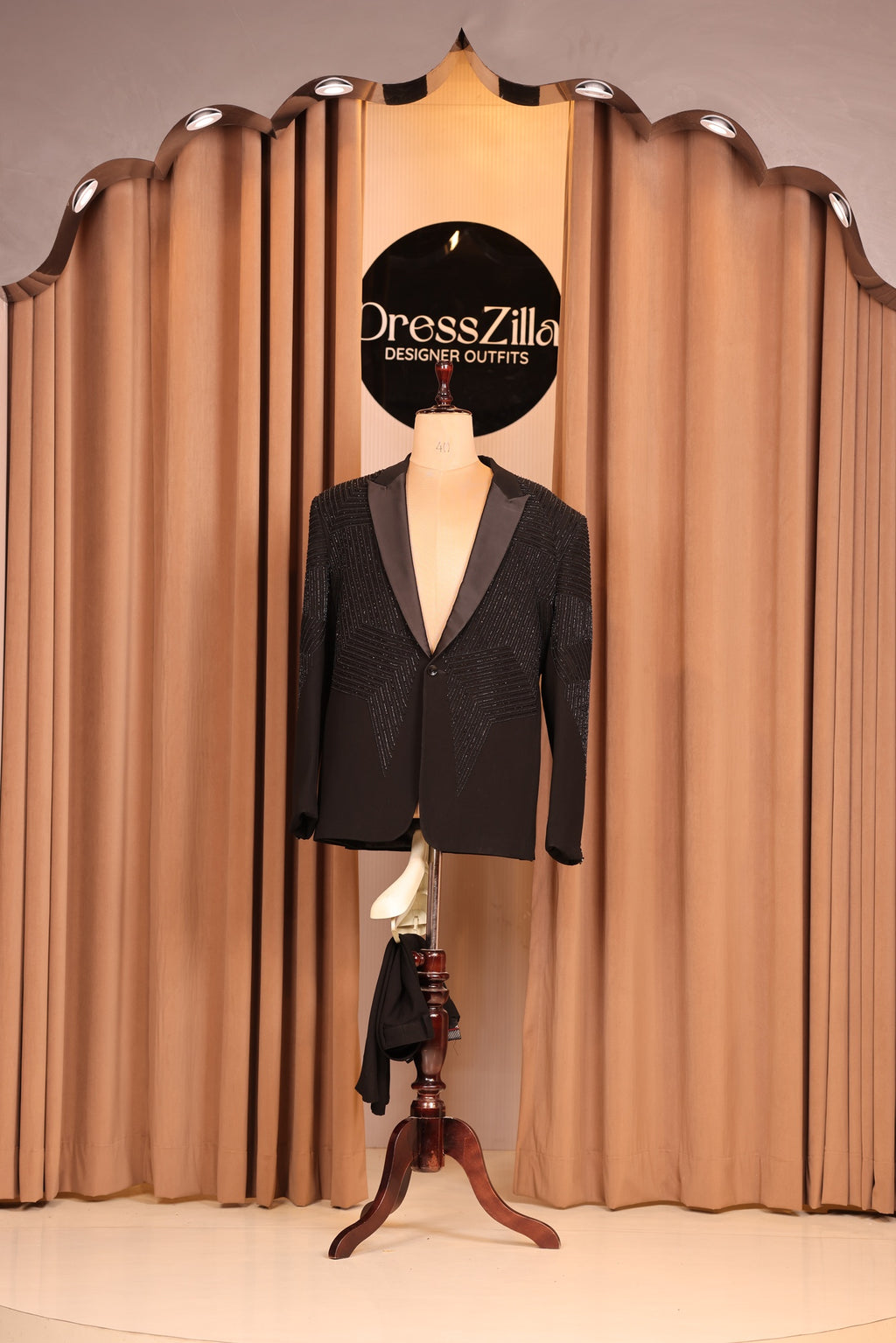 BLACK HITESH TUXEDO