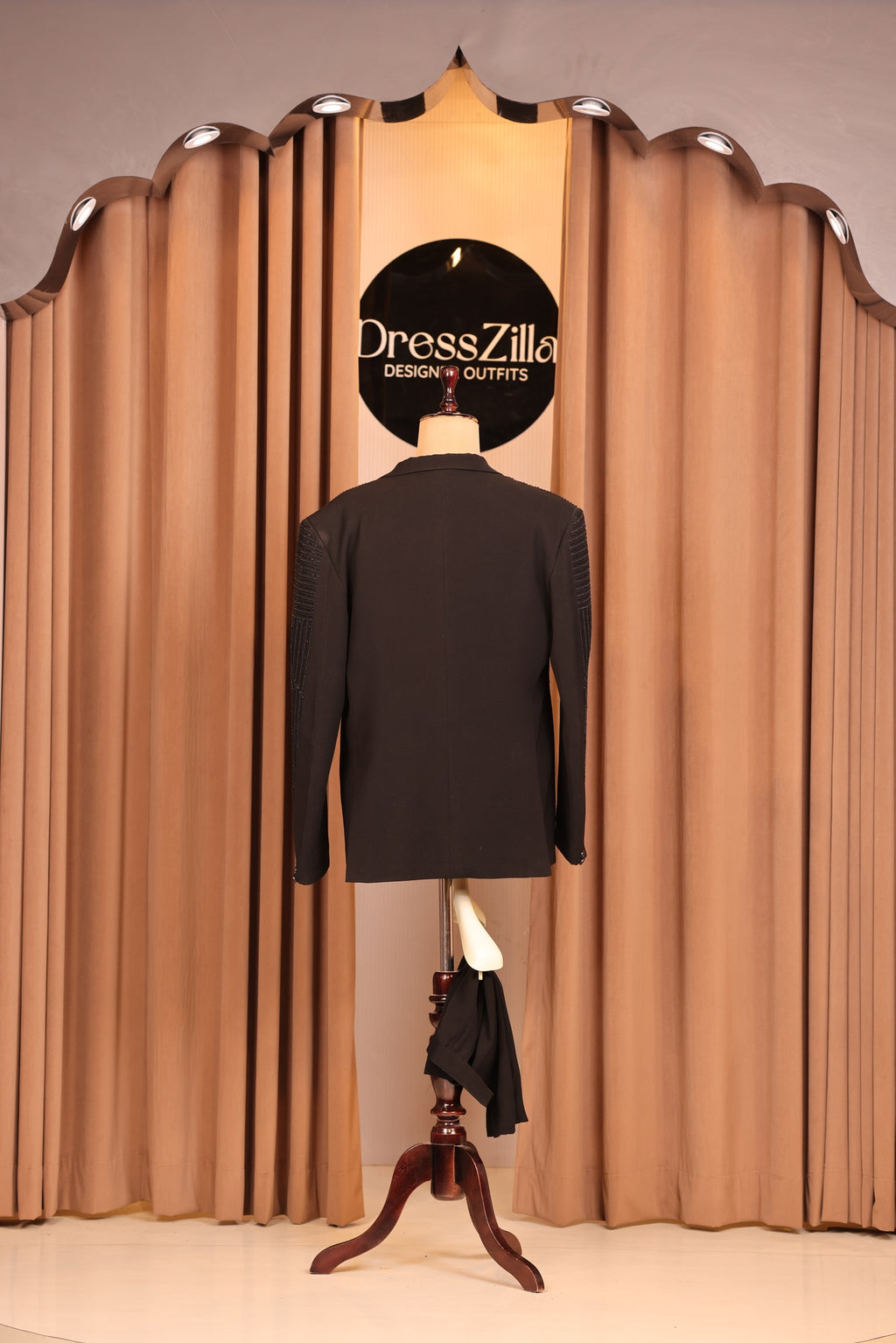 BLACK HITESH TUXEDO