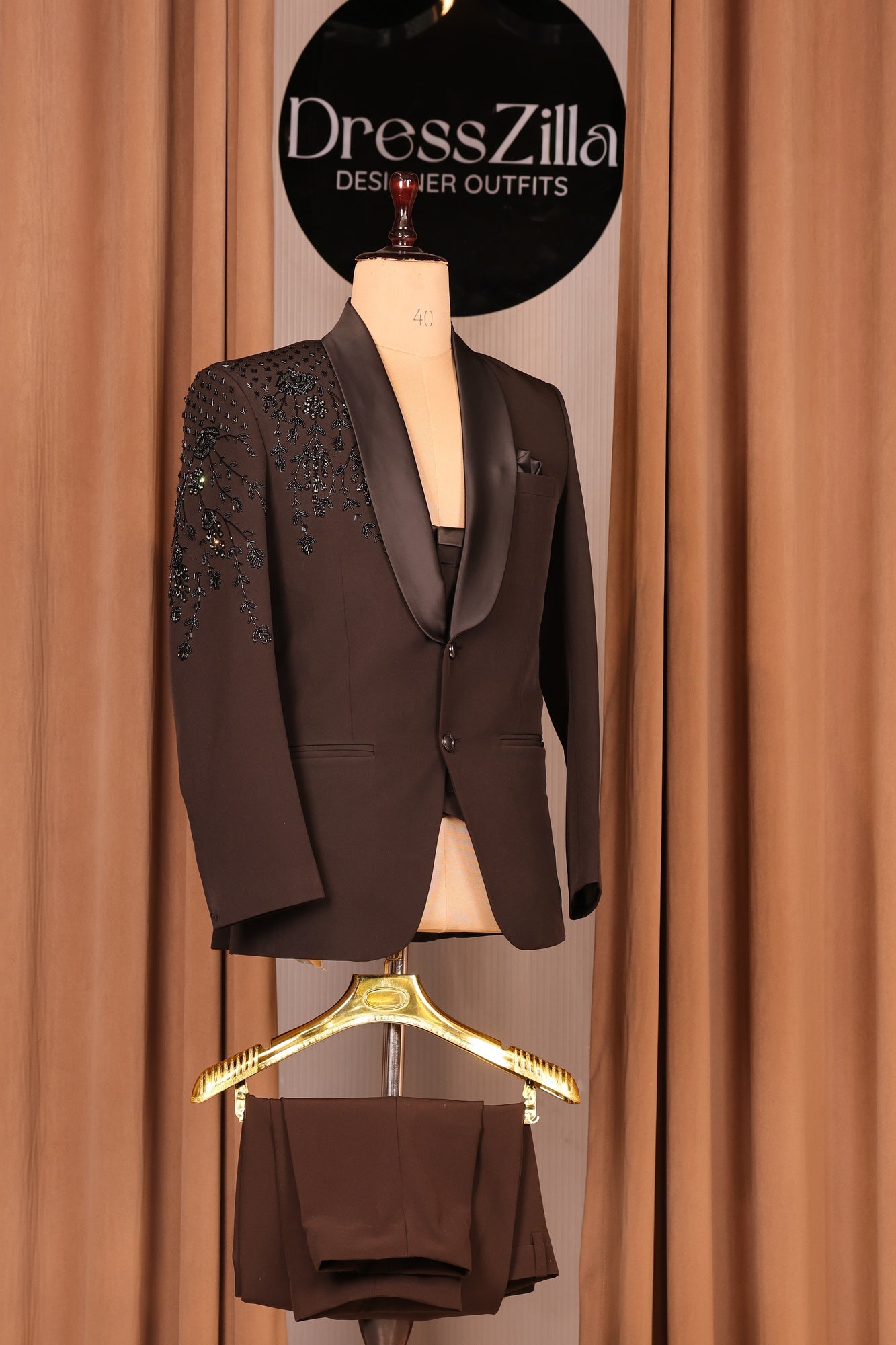 Black SAMEER TUXEDO