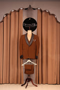 BROWN HANDWORK TUXEDO