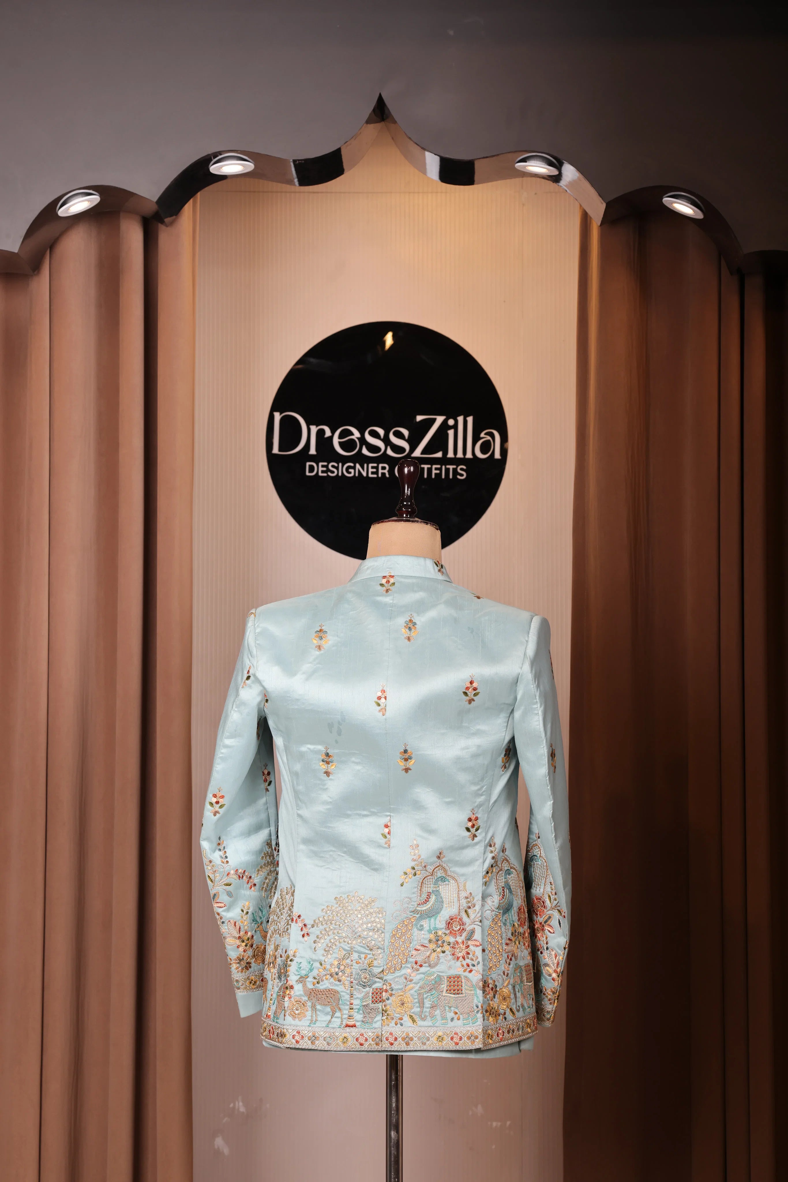 sea green jodhpuri