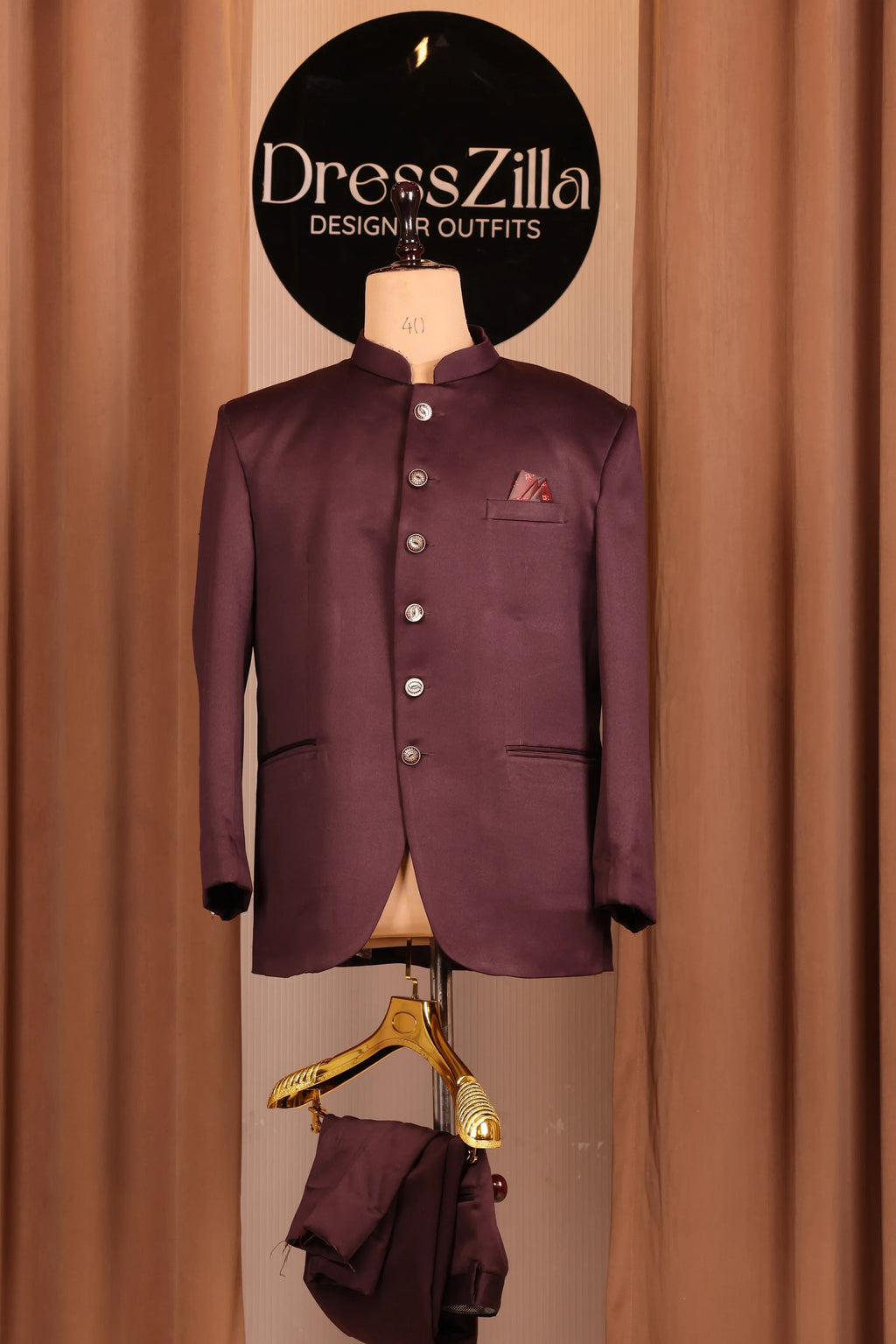 WINE THREADWORK JODHPURI