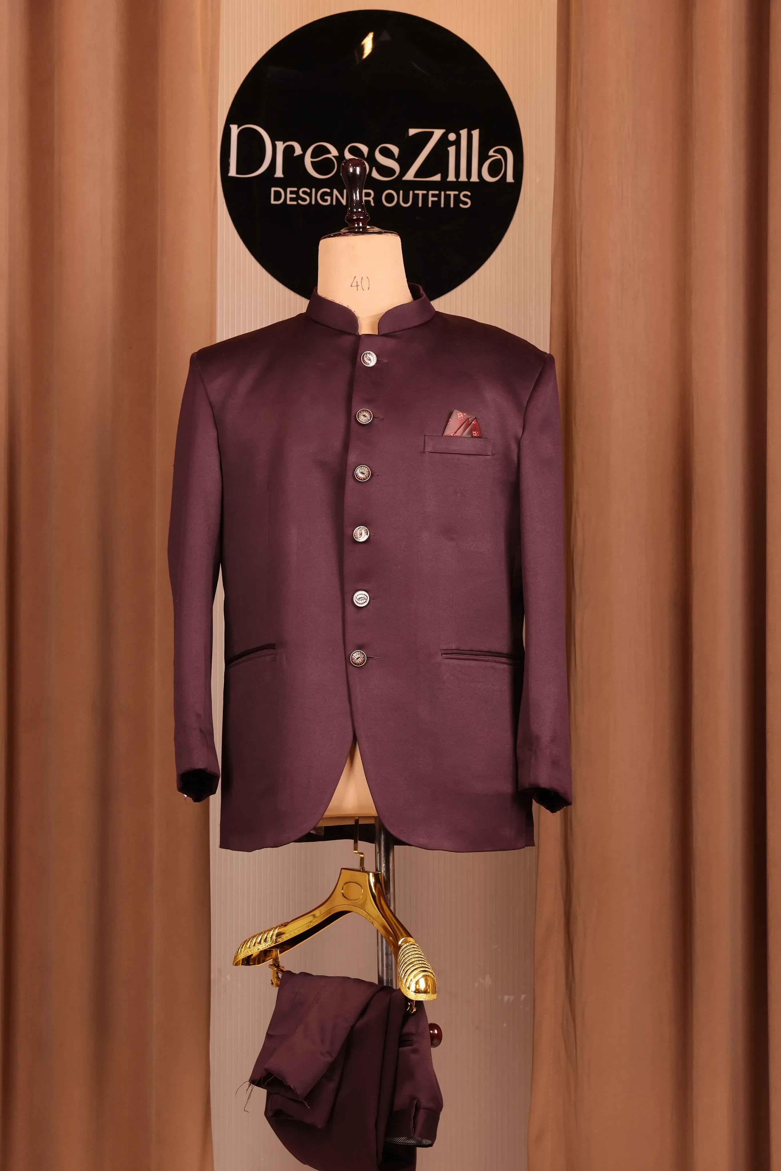 WINE THREADWORK JODHPURI