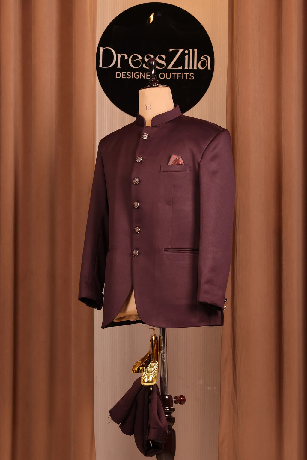 WINE THREADWORK JODHPURI