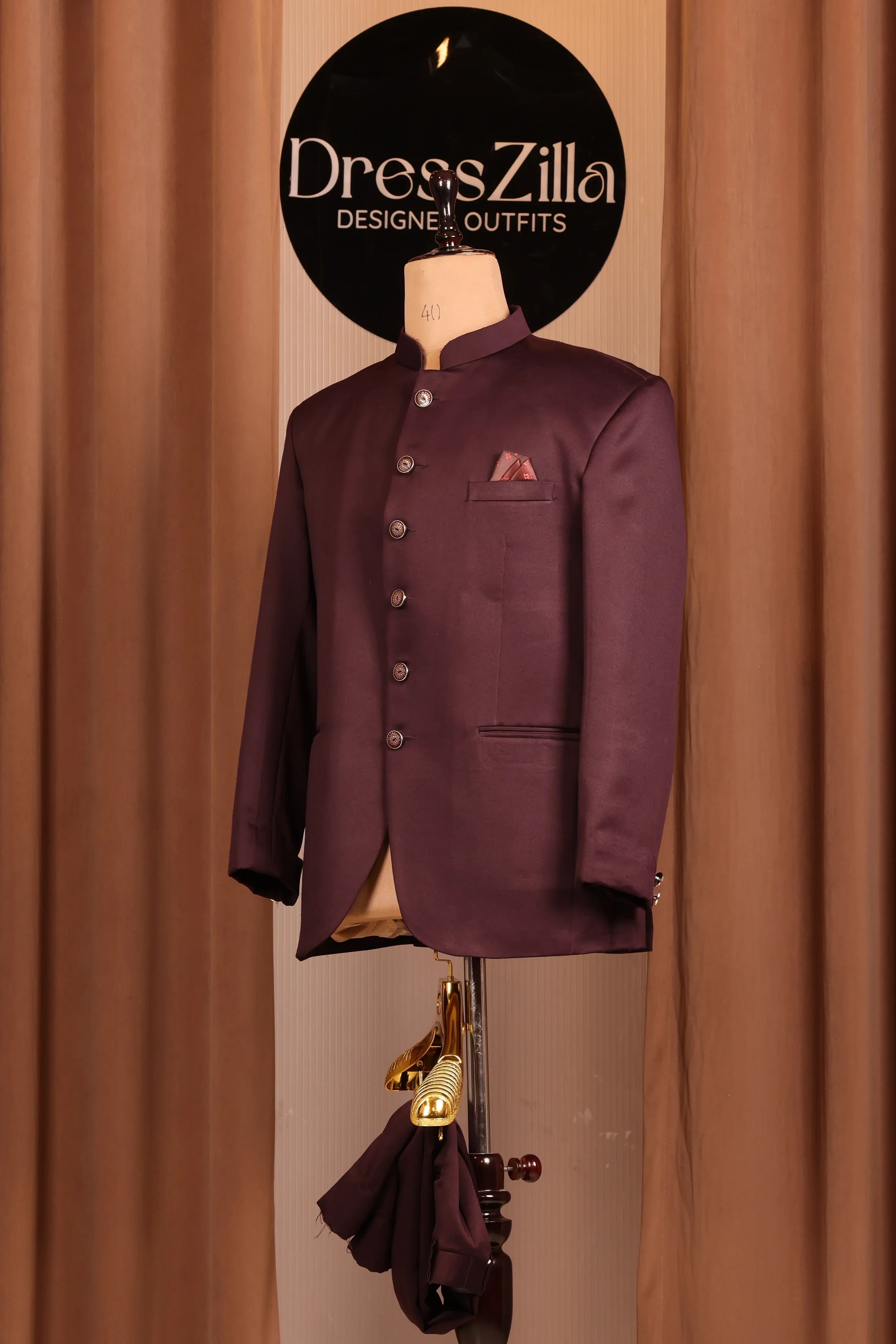 WINE THREADWORK JODHPURI