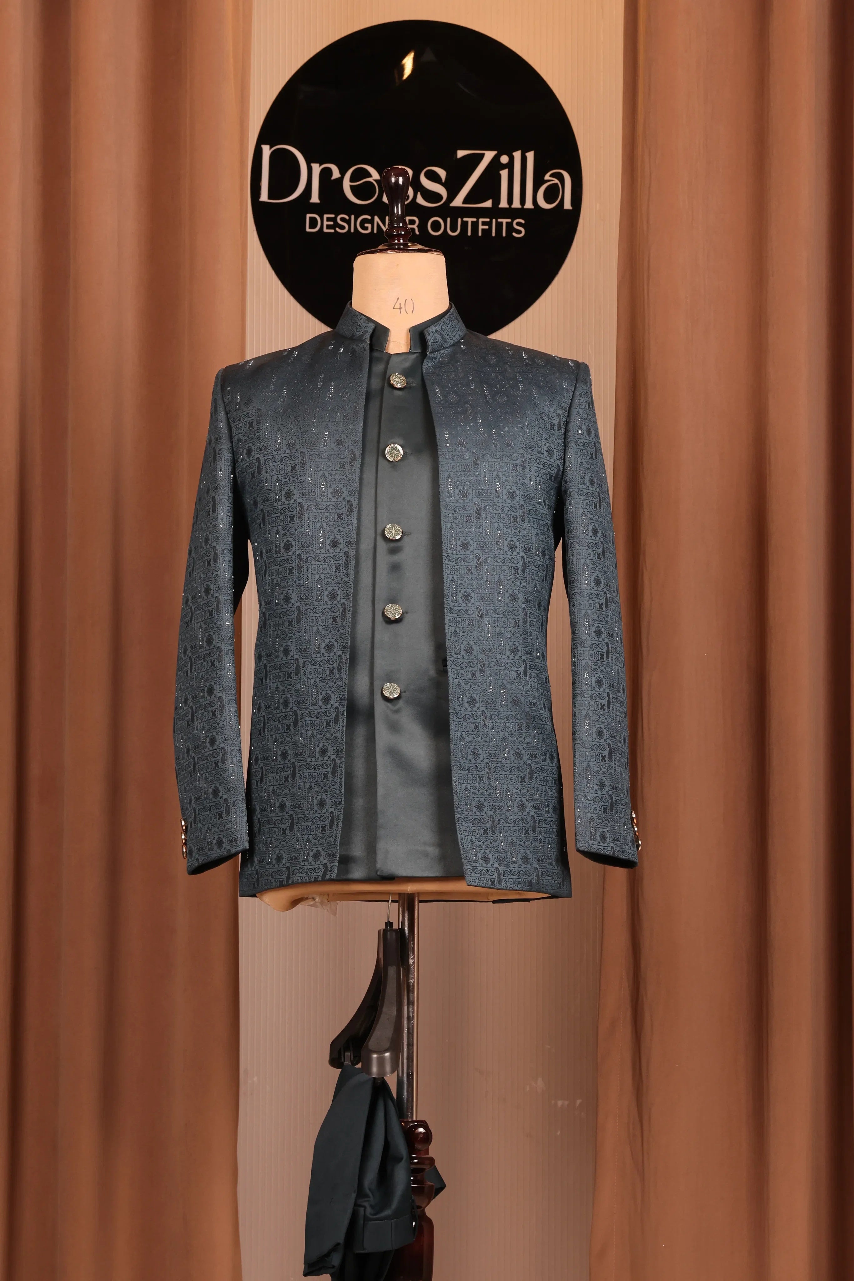 GREEN OPEN JODHPURI