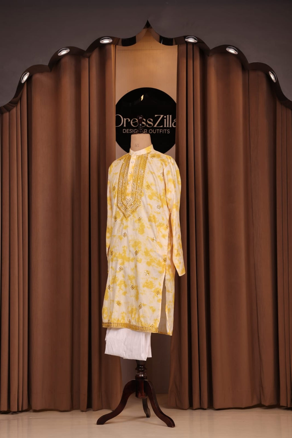 YELLOW HALDI KURTA