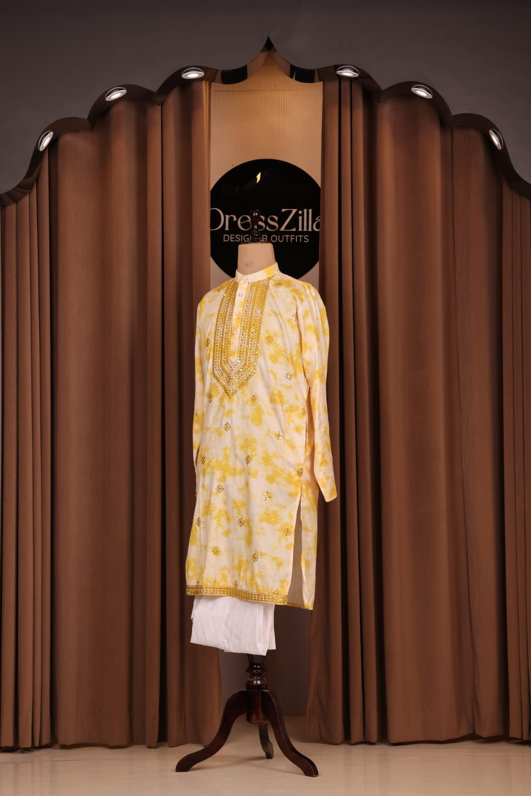 YELLOW HALDI KURTA