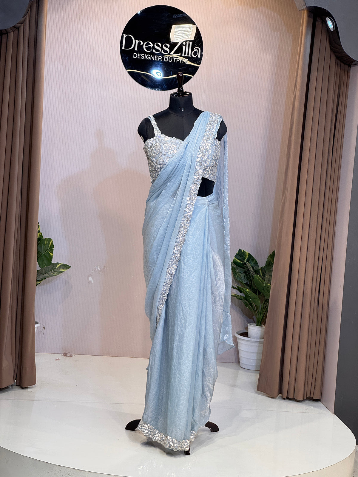 SKY ZIMICHU SAREE