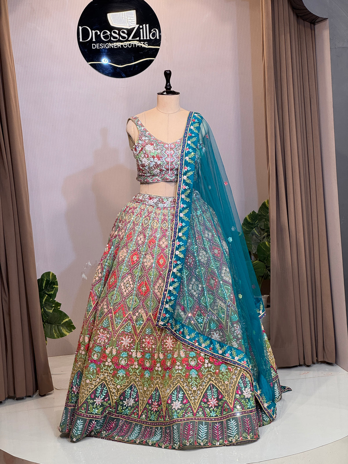 Multi Pdp Lehnga