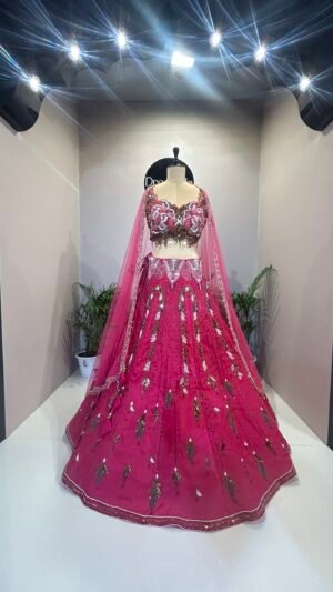 The Empress’s Blossom Lehenga