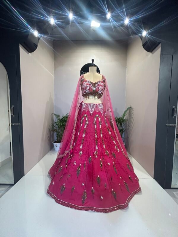 The Empress’s Blossom Lehenga