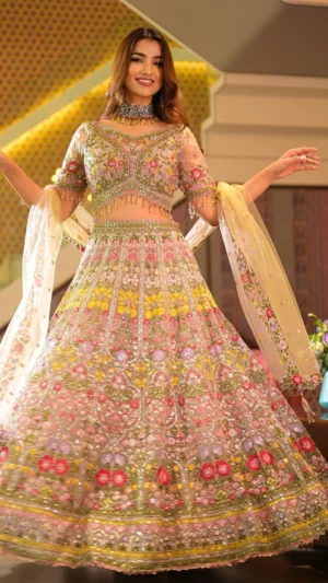 The Modern Rajkumari Lehenga