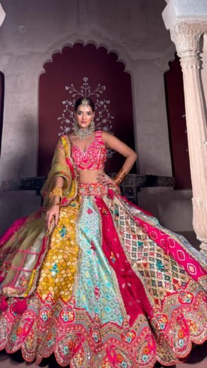 The Heritage Weave Lehenga