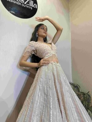 ONION PEARL ANTYA LEHNGA