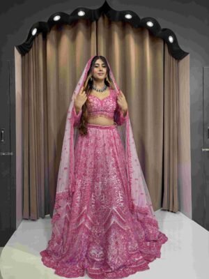 PINK SEEMA GUJRAL FULL SLEEVES