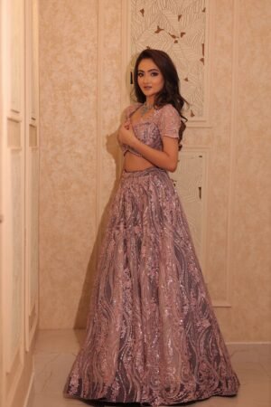 Green Sabyasachi Inspired Lehenga